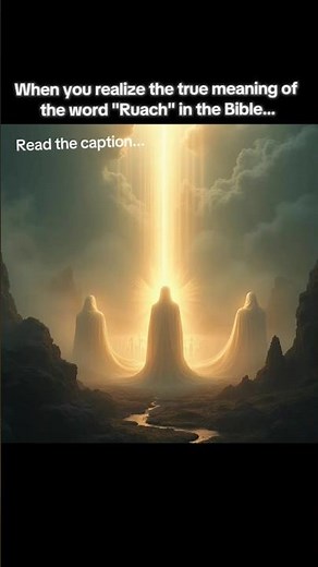 When you realize the true meaning of the word "Ruach" in the Bible… #bible #jesus #fyp