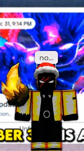 TSB New Years UPDATE got DELAYED.. 😭🙏 #thestrongestbattlegrounds #roblox #tsb