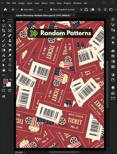 Random Patterns | Adobe Photoshop | Tips and Tricks