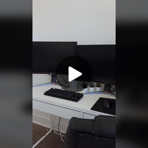 Cleaning My Boyfriend's Desk Setup | Satisfying ASMR Sounds