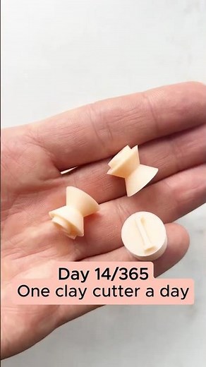 One Clay Cutter a Day 14/365 🔤 Letters & Numbers Stamps | Blender + 3D Print #polymerclay #clayart