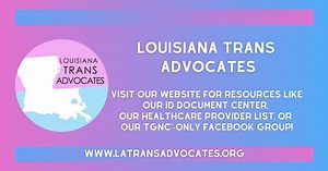 Health Care Provider List — Louisiana Trans Advocates