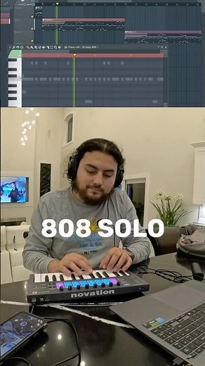 Making a beat 🔊📣808s #makingbeats #flstudio