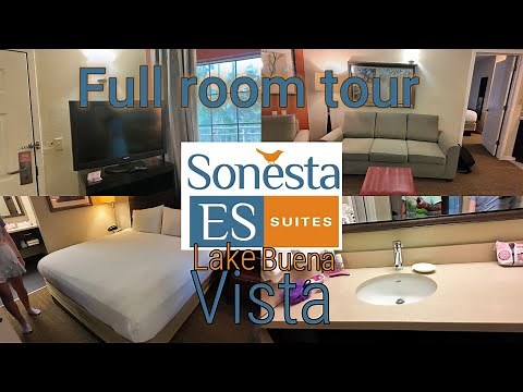 Amazing Sonesta ES suites Lake Buena Vista room tour