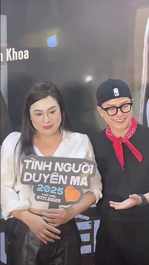 Actor Gia Bao and guests attending the movie premiere #tienproduction #entertainment