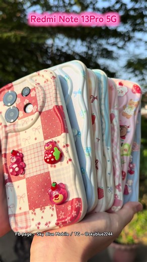 ချစ်စရာလေးတွေကြိုက်တဲ့သူလေးတွေ အတွက် Must Have လေးနော် 💕🌷🍓 ✔️ Soft Case ✔️ Camera Protection ✨Mi Redmi Note 12Pro 5G Redmi Note 13Pro 5G Redmi Note 14 4G Redmi Note 14Pro 4G / 5G Civi 2 ✨Vivo V50 ✨realme C71 💥 Admin ကိုယ်တိုင်ရိုက်ထားတဲ့အပြင်ပုံလေးပါရှင့် 💥 အိမ်ရောက်ငွေချေမရပါရှင့် ဝယ်ယူအားပေးမှုအတွက်ကျေးဇူးအထူးတင်ပါတယ်ရှင့် 💕 #phonecover #tiktok #viral #redminote13pro5Gcover