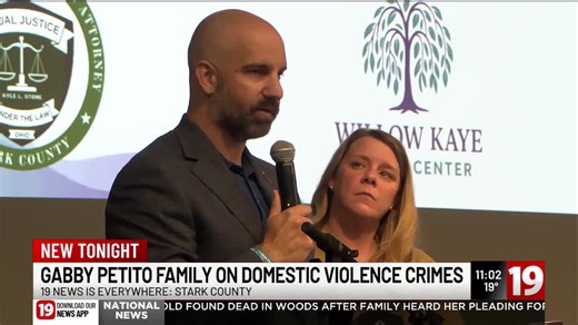Gabby Petito’s parents speak at Stark County church about domestic violence prevention