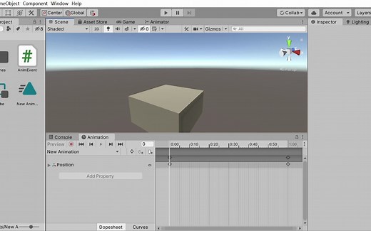 Unity添加动画事件