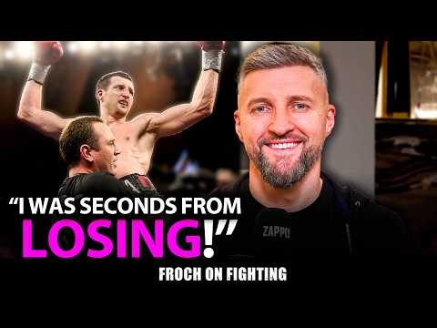 "GOOSEBUMPS" Carl Froch watches back his ICONIC win over Jermain Taylor in ROUND 12!