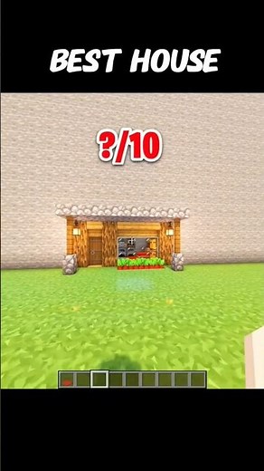 EASY house | Tutorial Minecraft #shorts