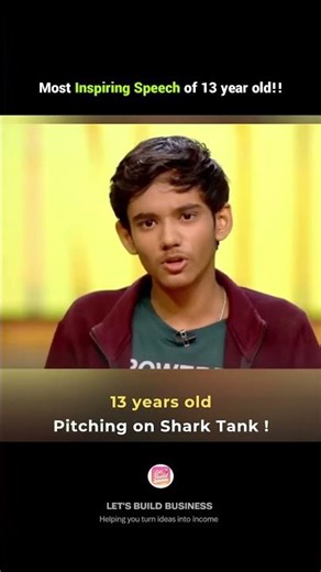 13 year old impressed everyone 🤯🩷#business #startups