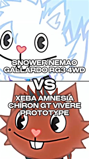 happy tree friends alpha racing snower gallardo rg3 4wd vs xeba chiron gt vivere prototype