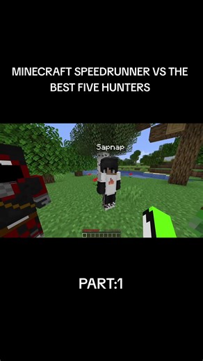 Minecraft Speedrunner vs Five Hunters Challenge