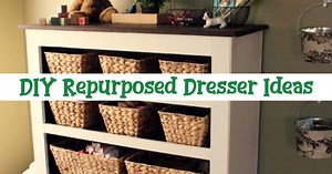 57 Ways To Transform an Old Dresser Missing Drawers Into Beautiful Repurposed Furniture