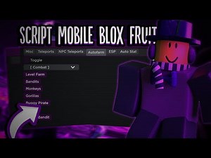 SCRIPT AUTOFARM DE BLOX FRUITS PARA CELULAR - EXPLOIT " MOBILE " 2022