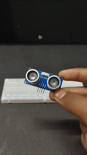 Distance measuring project using Ultrasonic sensor|#arduino#circuitcreation#robotics#project#feeds