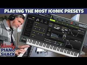 KORG M1 Synthesizer - FAMOUS PRESET SOUNDS (and classic songs)