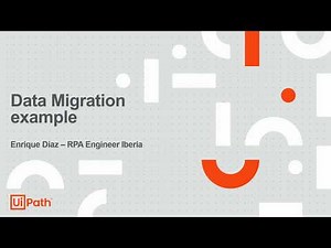 Data Migration Example with UiPath