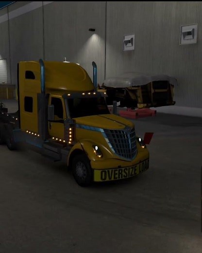 American truck simulator oversize load 🚛