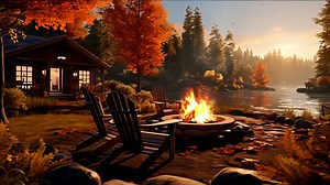 Fire, Bonfire, Smoke, Autumn