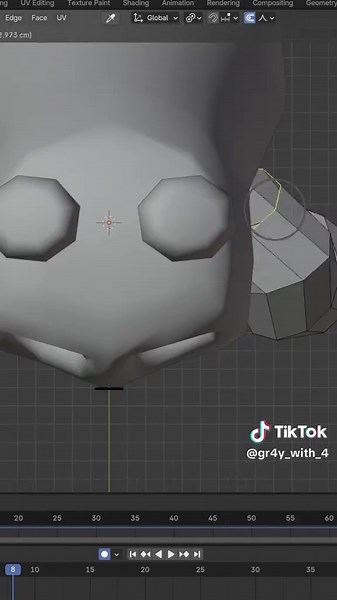 SLUGCAT 3D Model Remake in Blender