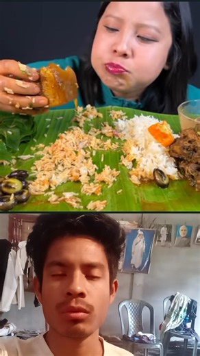 STINKY But Addictive! Eating Eronba with Pork Curry Mukbang 😻😻#StinkBeans​#EronbaMukbang​ #PorkCurry