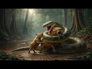 Rescue the Capybara from the Jaws of a 10 Meter Long Giant Python!