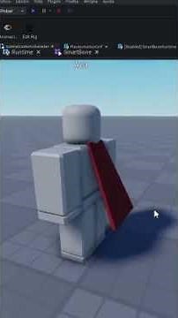 Animated Cape in Roblox Studio Tutorial Part 9 #robloxstudiotutorial #robloxstudio #tutorial