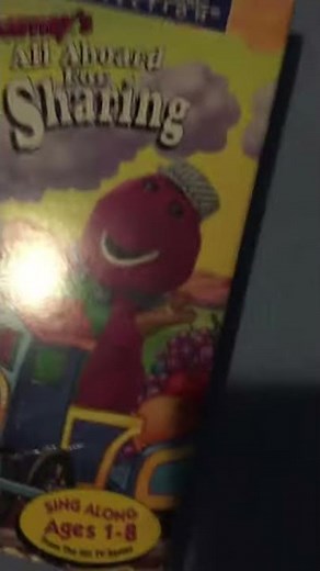 Barney’s All Aboard For Sharing VHS Review