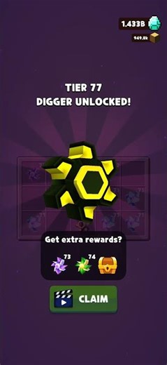 Auto Digger Tier 37 Digger Unlocked