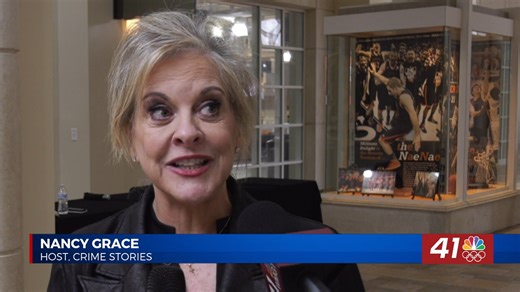 Nancy Grace speaks at Mercer University Founders’ Day 2026 in Macon