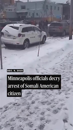 A Somali American man was on his lunch break in Minneapolis on Tuesday when federal agents detained him — putting him in a chokehold and throwing him against a metal door. Mubashir, who did not wish to give his full name, was later released after spending hours in detention. Mayor Jacob Frey said the 20-year-old man was arrested for no reason other than his race. | Star Tribune
