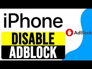 How to DISABLE ADBLOCK and ADBLOCK PLUS on iPhone or iPad 2024 | Turn Off Adblock iPhone