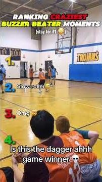 🏀 Ranking the Most Unreal Buzzer Beaters Ever 🤯 #shorts