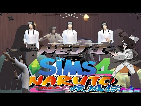 HYUGA NEJI | THE SIMS 4 | CAS NARUTO HYUGA CHARACTOR | ANIME MODS | S4ANIMECAS |