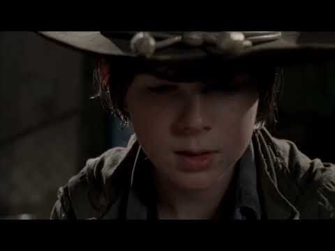 Carl grimes - mamas boy