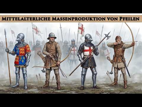 Wie Bogenschützen im Mittelalter mit Pfeilen versorgt wurden