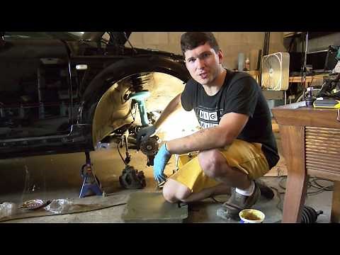 How to Replace the front shocks on an Audi/VW