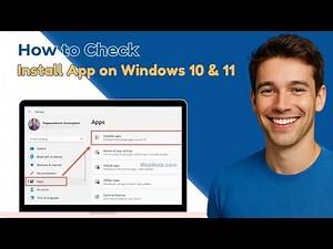 How To Check Installed Apps or Programs in Your Windows 11 PC