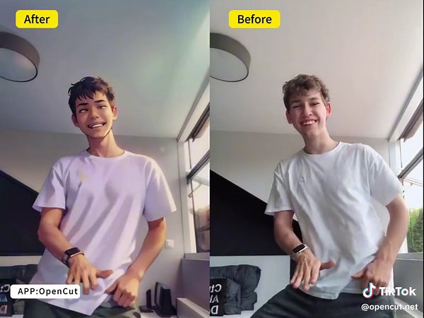 How to make your own video into an animated style, This AI tool can do it.#aitool #videoediting #ACGN #animation #software #OpenCut