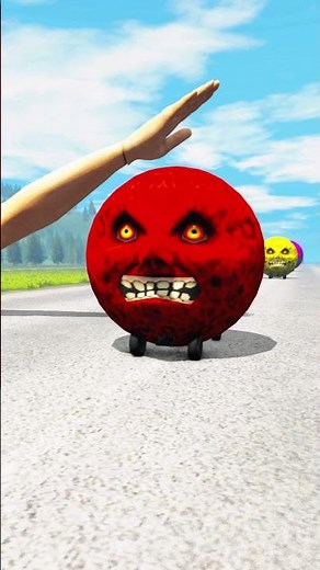 Giant Hand vs Angry Rolling Balls – Who Will Stop the Chaos?