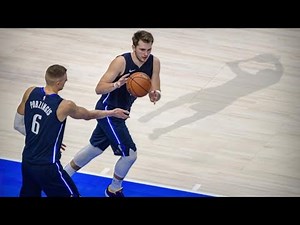 2020-21 Dallas Mavericks Players Shooting Dirk Nowitzki's One-Legged Fadeaway | RESPECT