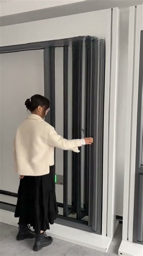 Dimensional Cube: pivots reality, reweaves light timeless#aluminum#aluminum window#window#aluminum