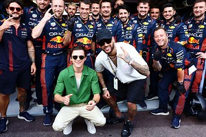 “I love F1 and above all I love [Lewis] Hamilton”: Soccer celebrity Neymar Jr. attends the F1 Monaco GP to support Mercedes and Red Bull