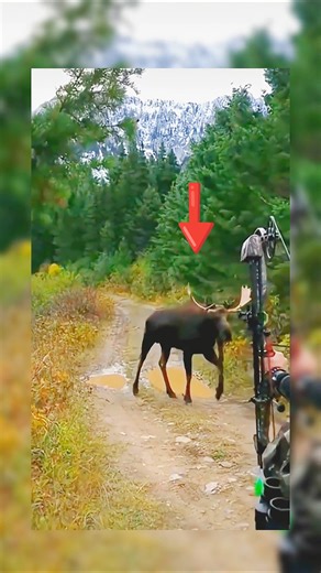Close-up Elk Hunting 😱 Best Bow Shot 🏹🫎 hunting _bowhunting🫎 _wildhu#mouse #rat #mousetrap #rattrap🫎