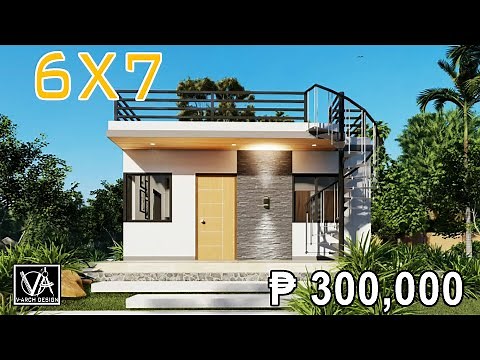 SMALL HOUSE DESIGN 300K BUDGET WITH FLOORPLAN