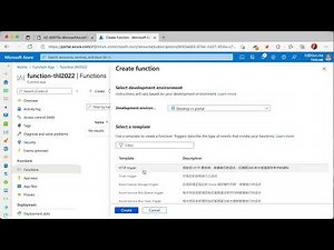 AZ-900 Lab 08: Implement Azure Functions