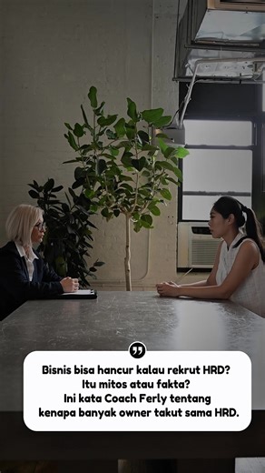Bisnis Hancur Rekrut HRD? Mitos vs Fakta