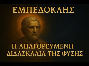 ΕΜΠΕΔΟΚΛΗΣ ο πυθαγόρειος- Εκδιωγμένος μύστης και η απαγορευμένη διδασκαλία.