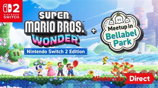 10K views · 138 reactions | More multiplayer mayhem is coming to the Flower Kingdom! Super Mario Bros. Wonder – Nintendo Switch 2 Edition + Meetup in Bellabel Park launches next spring. | Nintendo Switch | Facebook
